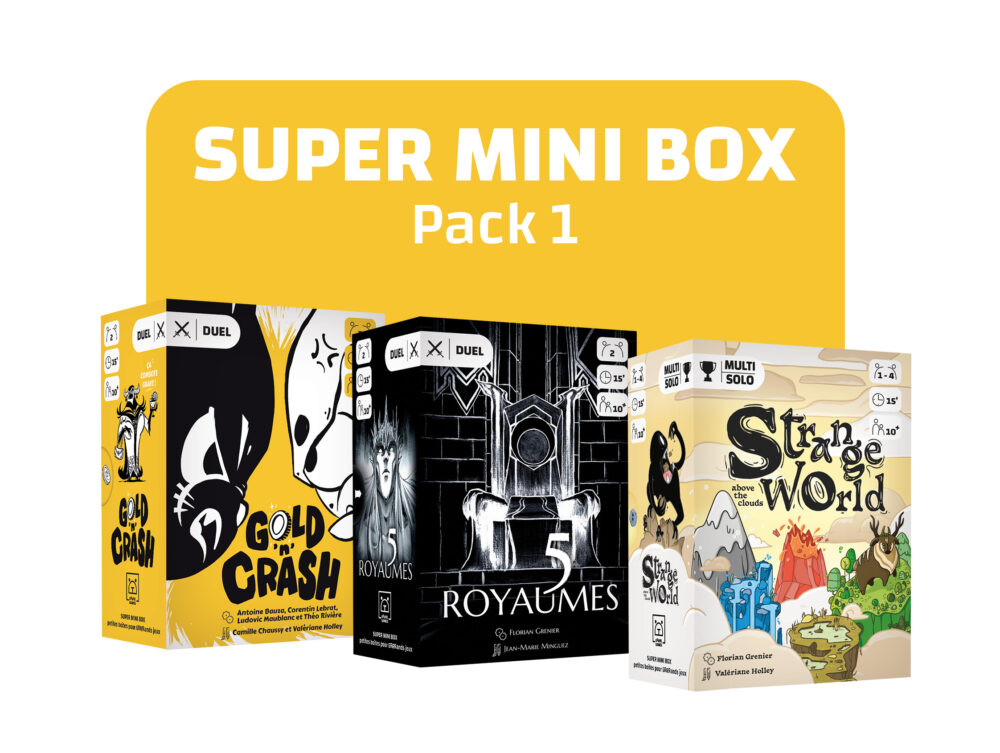 Pack 1 - GAMME SUPER MINI BOX