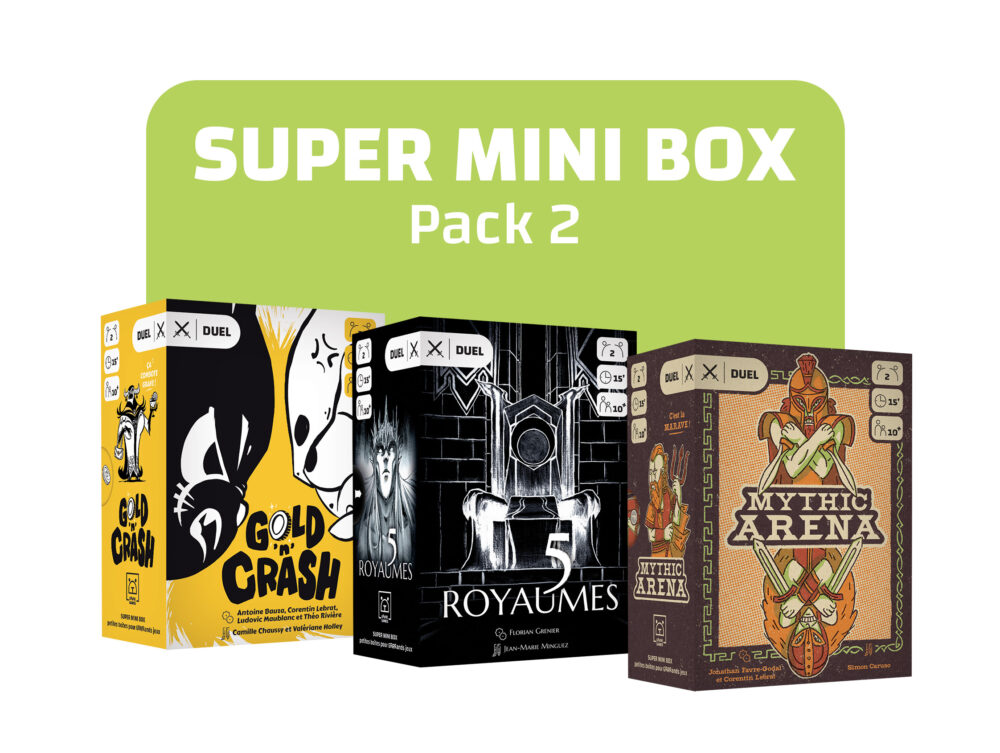 Pack 2 - GAMME SUPER MINI BOX